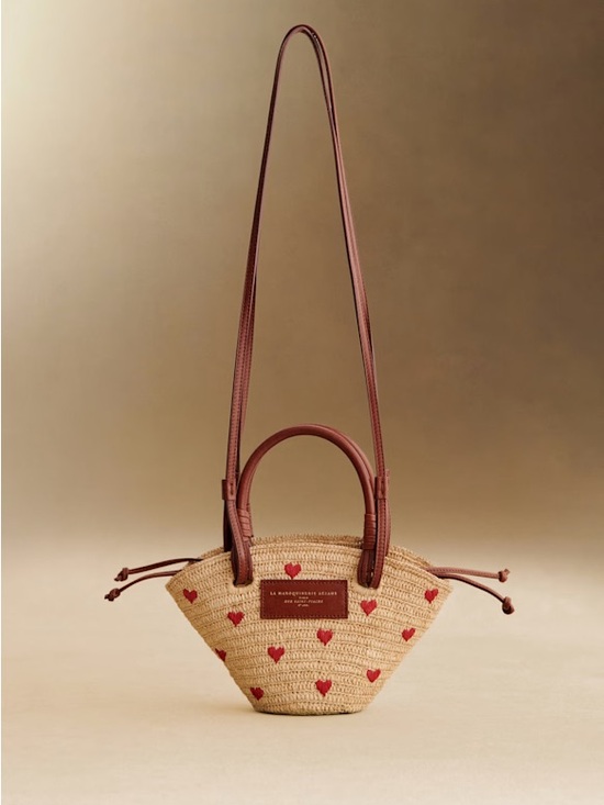 Sezane Handbags - NWOT SÉZANE JUSTINE MINI BASKET BAG